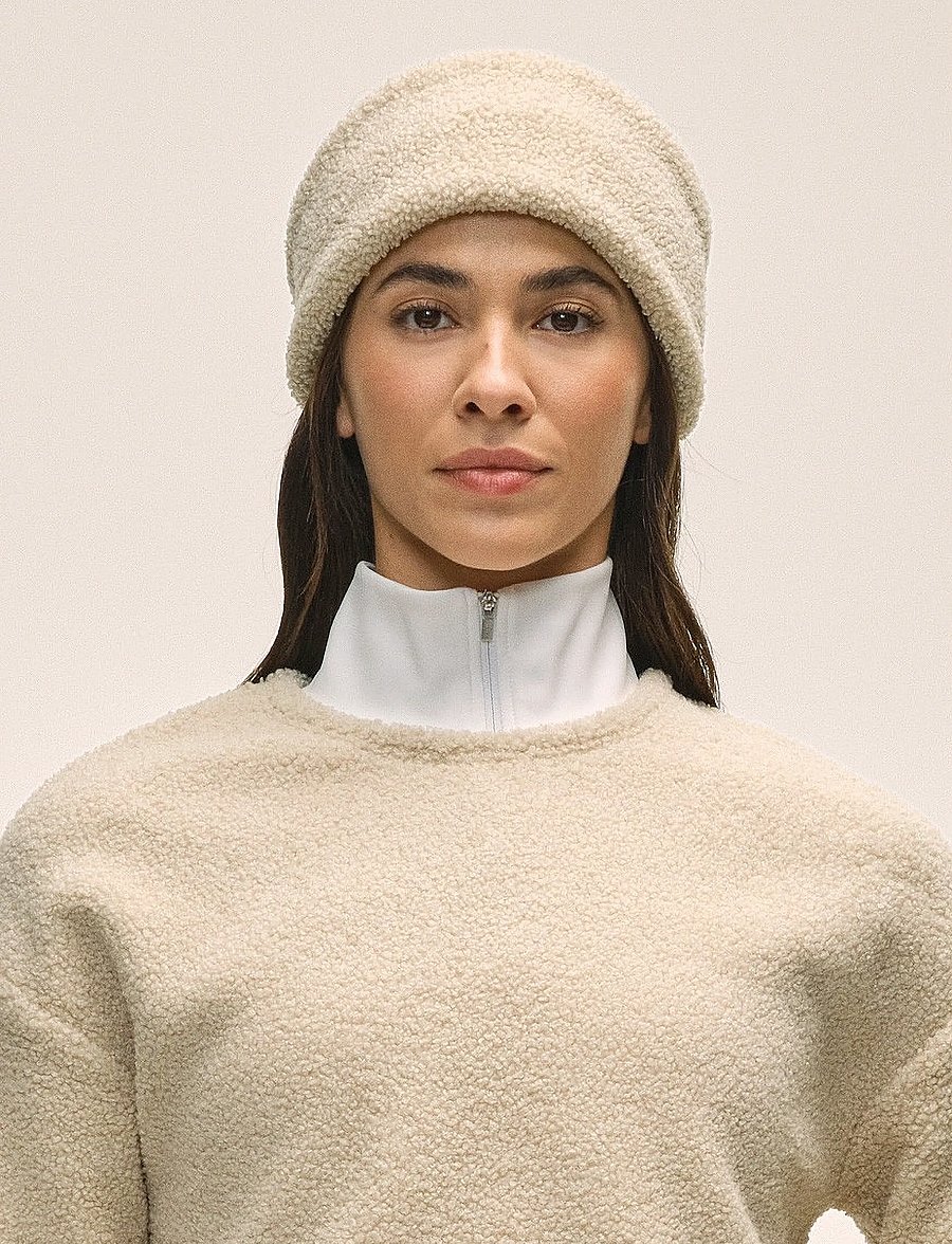 Casall - Sherpa Headband - stirnbänder - ecru - 0