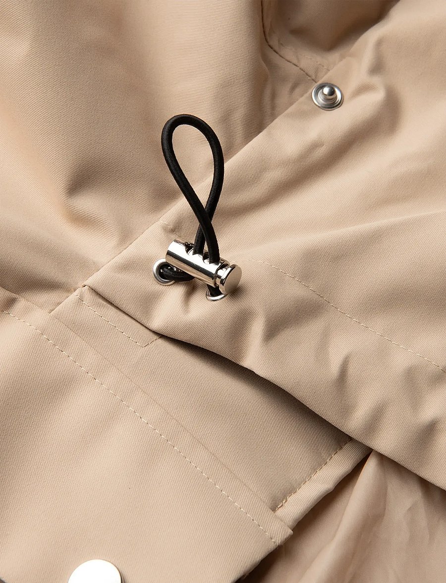 Casall - Scandi Bomber Rain Jacket - vêtements d'extérieur - sand beige - 5