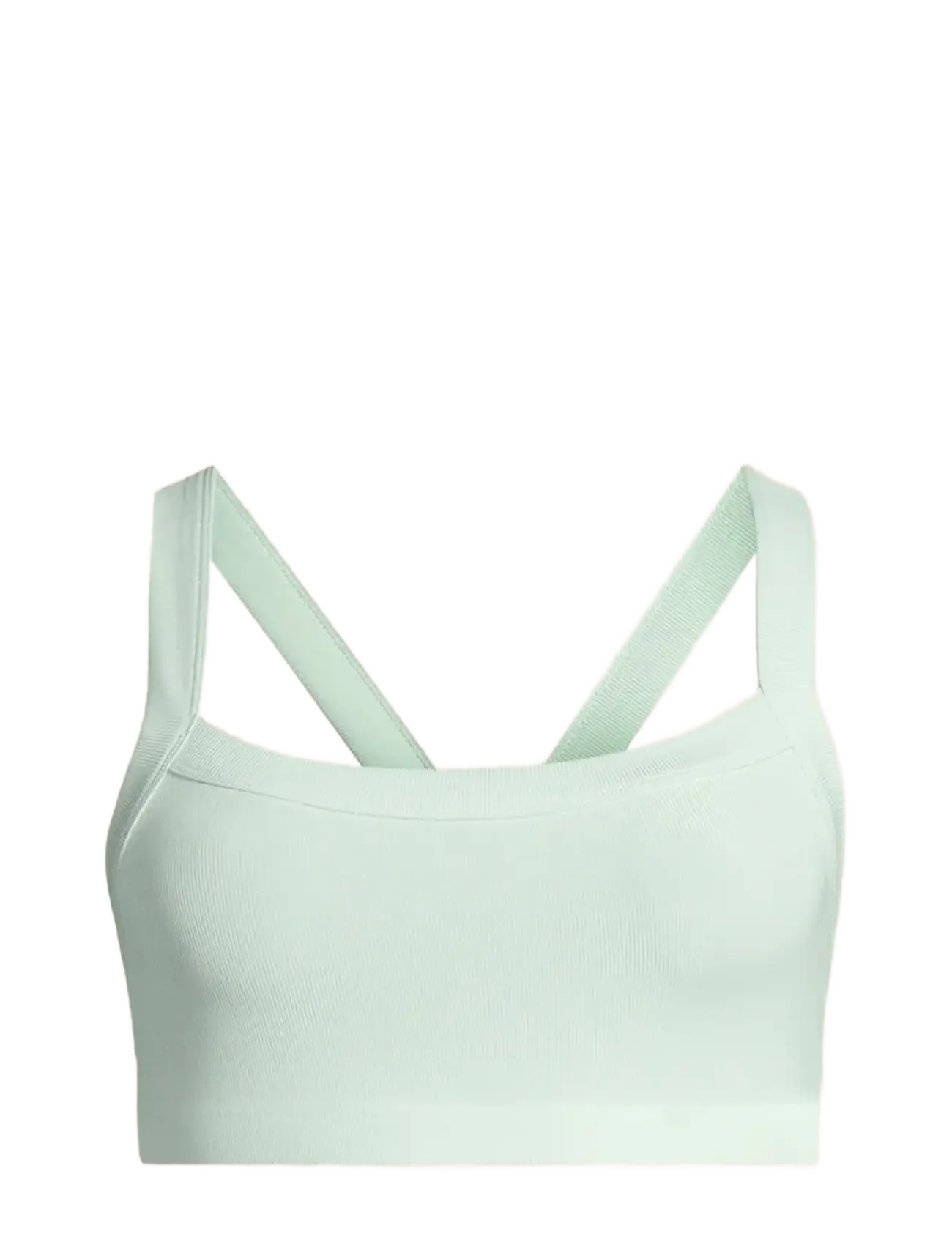 Casall Defined Rib Sport Top - Riided - MISTY GREEN / green