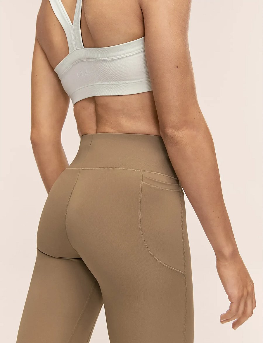 Casall - Defined Rib Sport Top - treeningretuusid - misty green - 4
