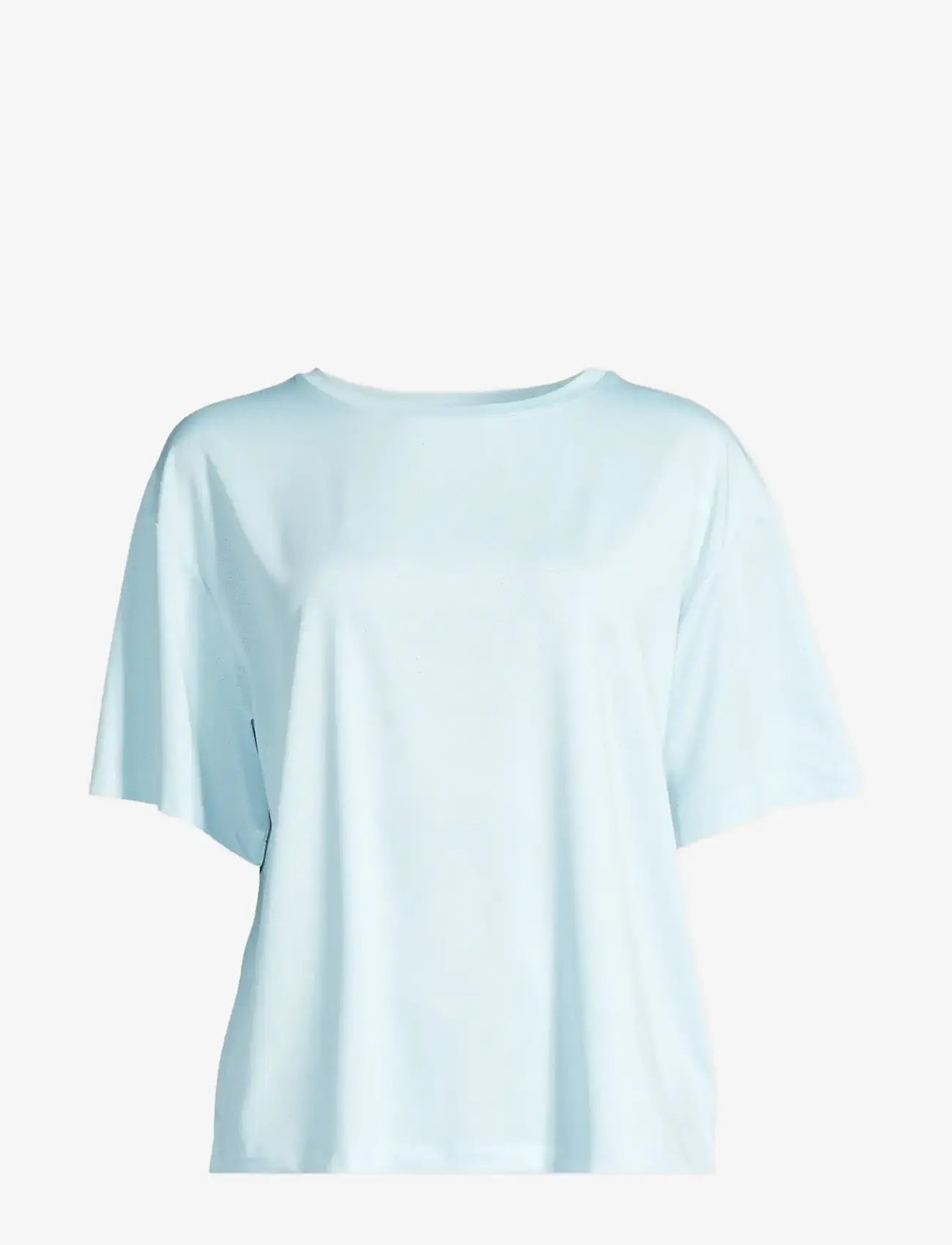 Casall - Laser Mesh Tee - t-shirts - aqua glow - 1