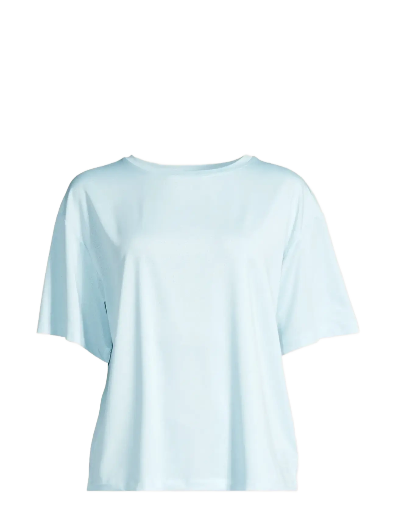 Casall Laser Mesh Tee - Simning - AQUA GLOW / blue