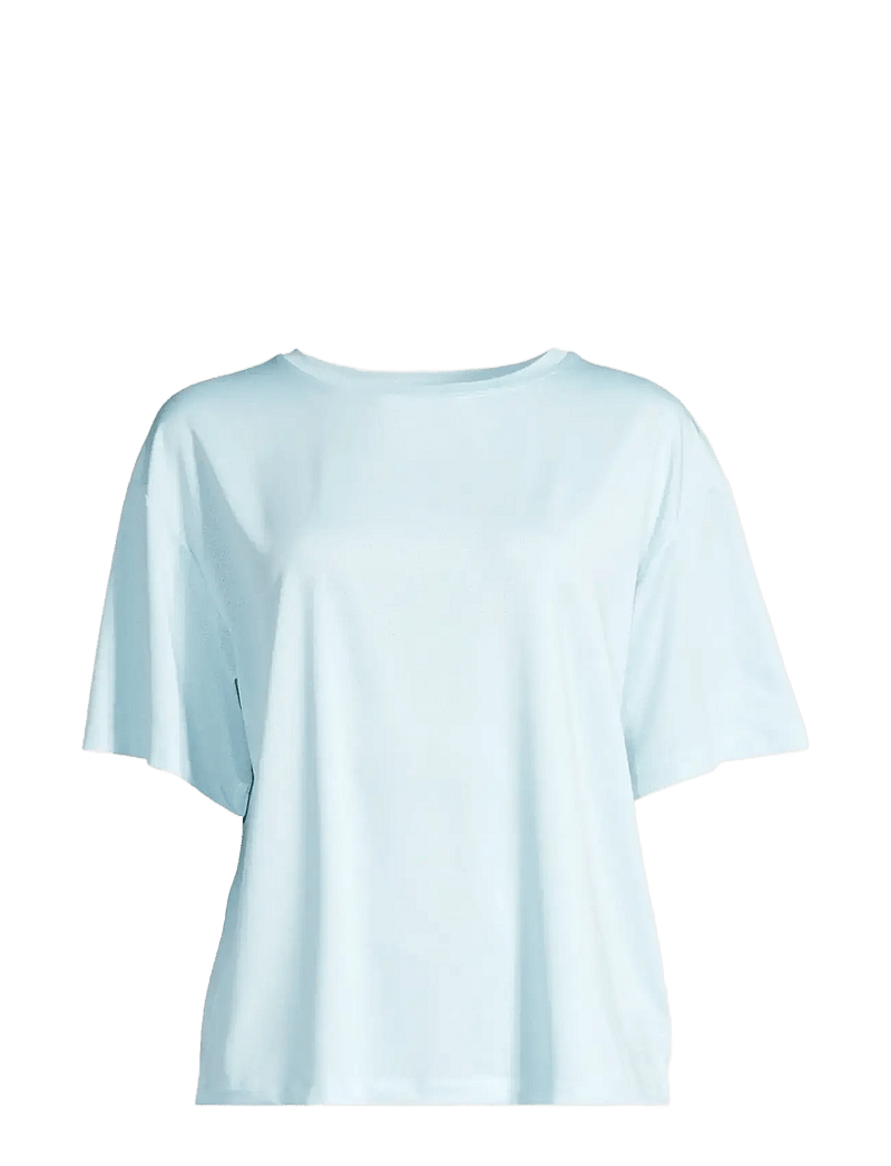 Casall - Laser Mesh Tee - t-shirts - aqua glow - 1