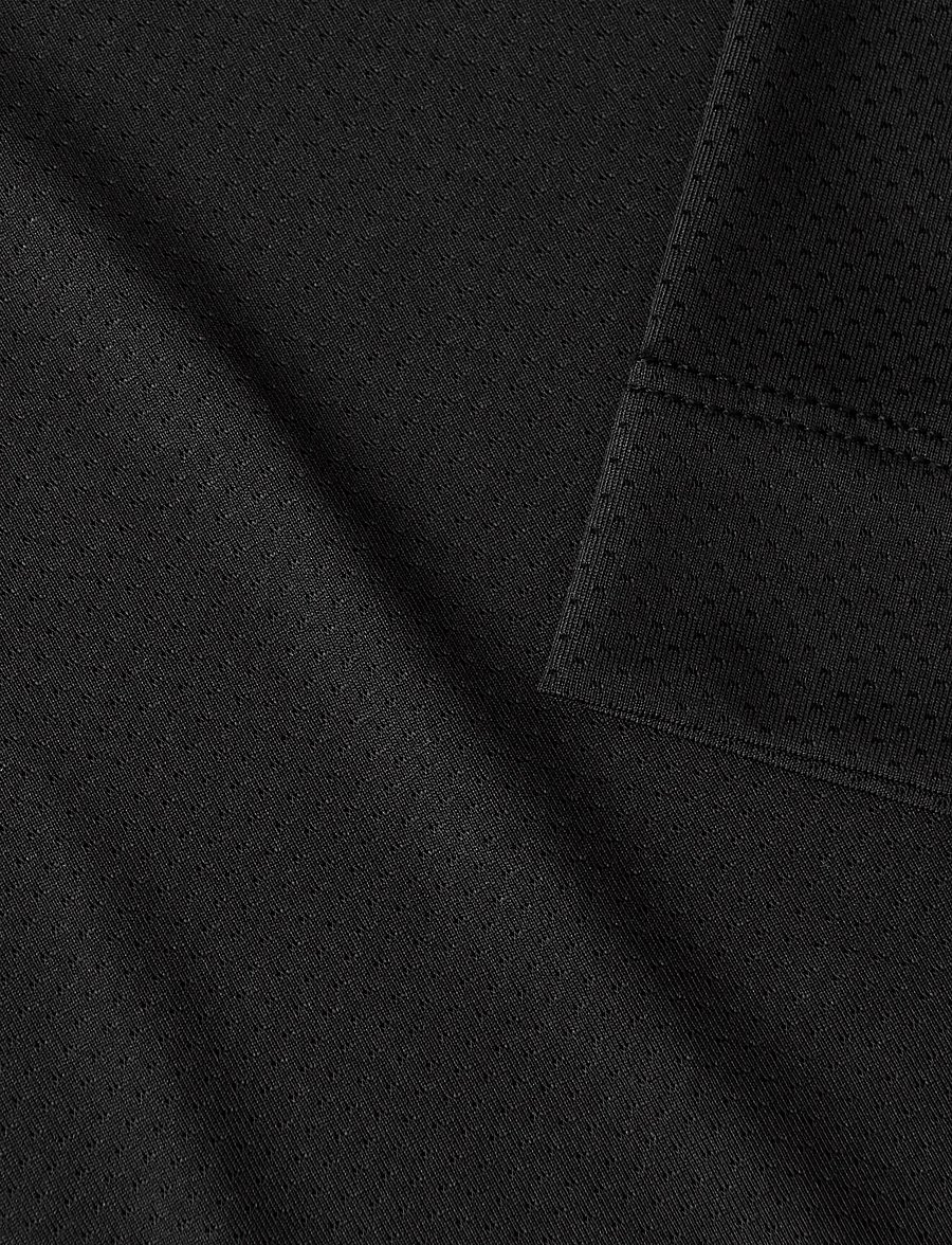 Casall - Laser Mesh Tee - t-särgid - black - 3