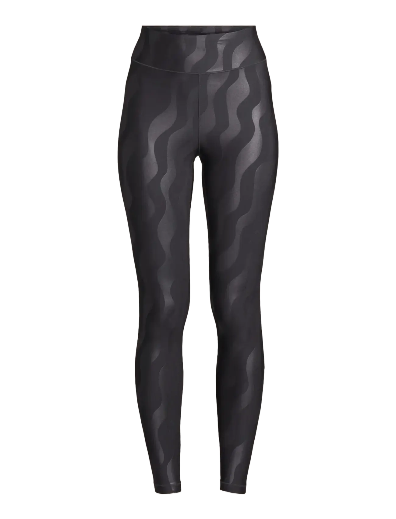Casall Heat Printed High Waist Tights - Leggings & Tights - BLACK GEO / black