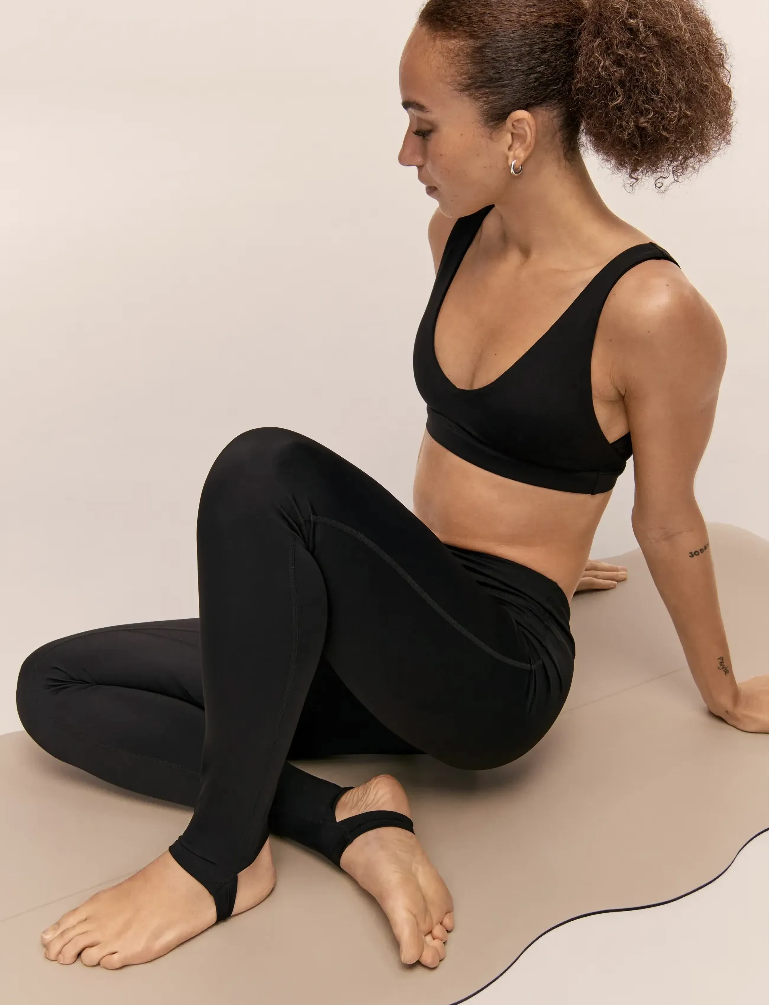 Casall - Studio Ankle Tights - 7/8 länge - black - 3
