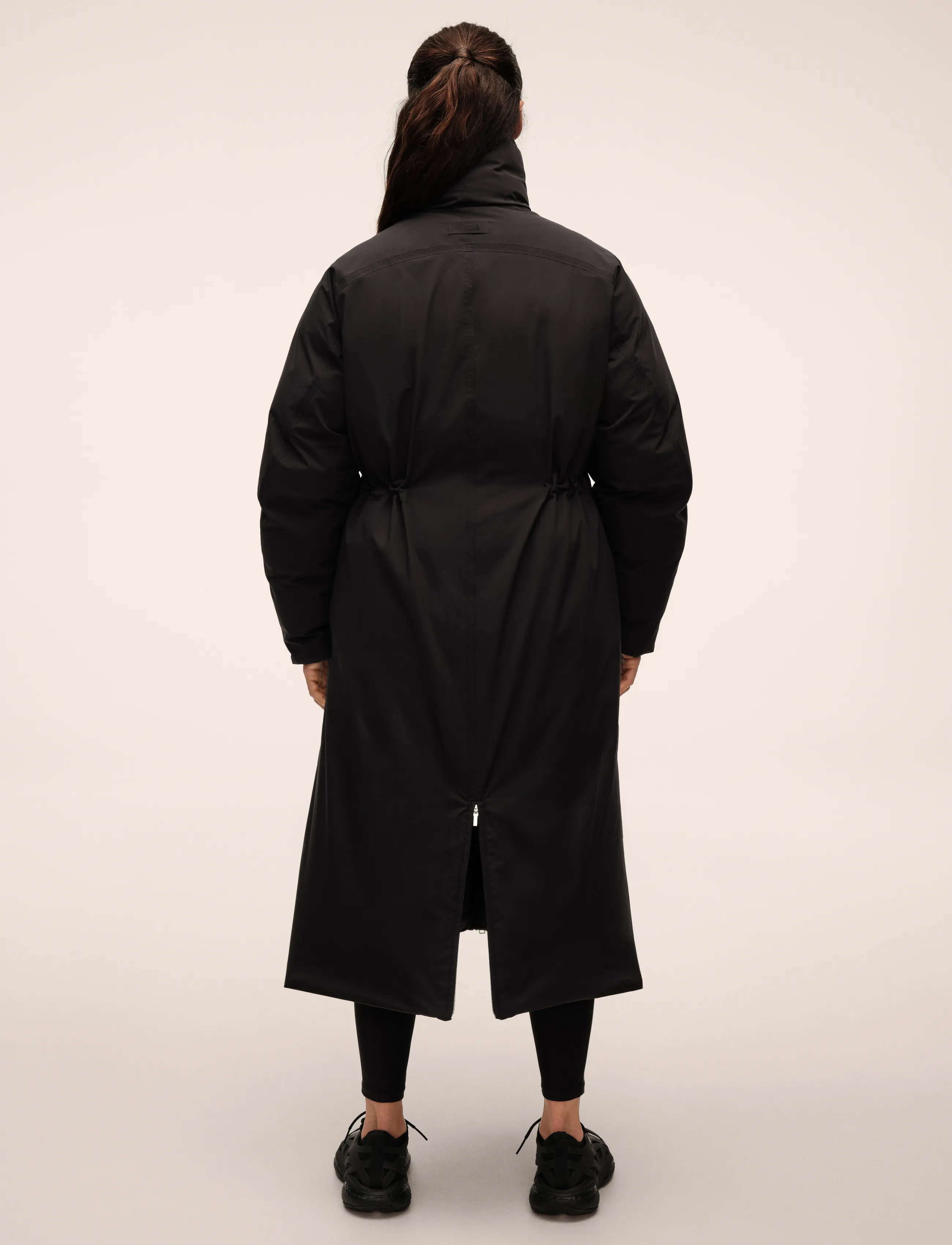 Casall - Haven Padded Zip Coat - down jackets - black - 2