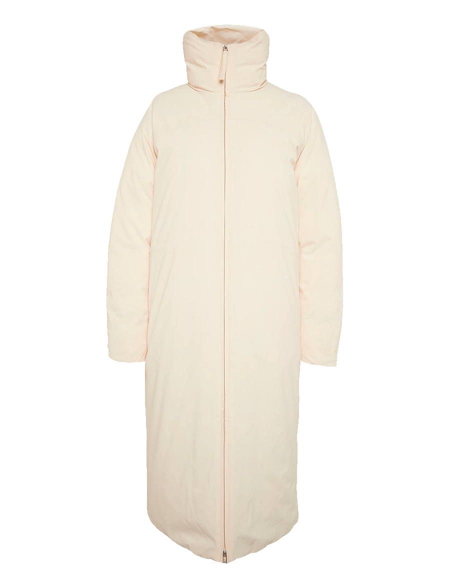 Casall - Haven Padded Zip Coat - dunjakker - cream - 1