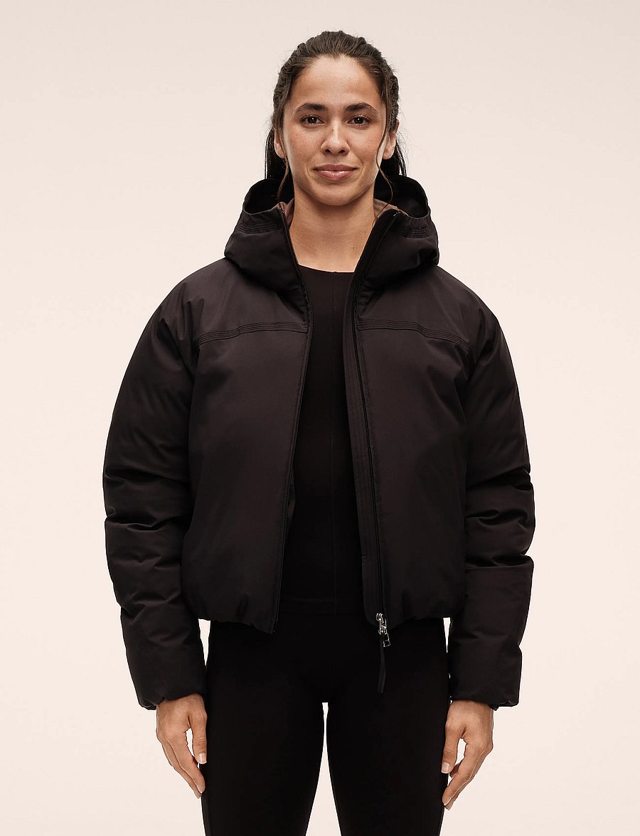 Casall - Haven Padded Short Jacket - training jackets - black - 0