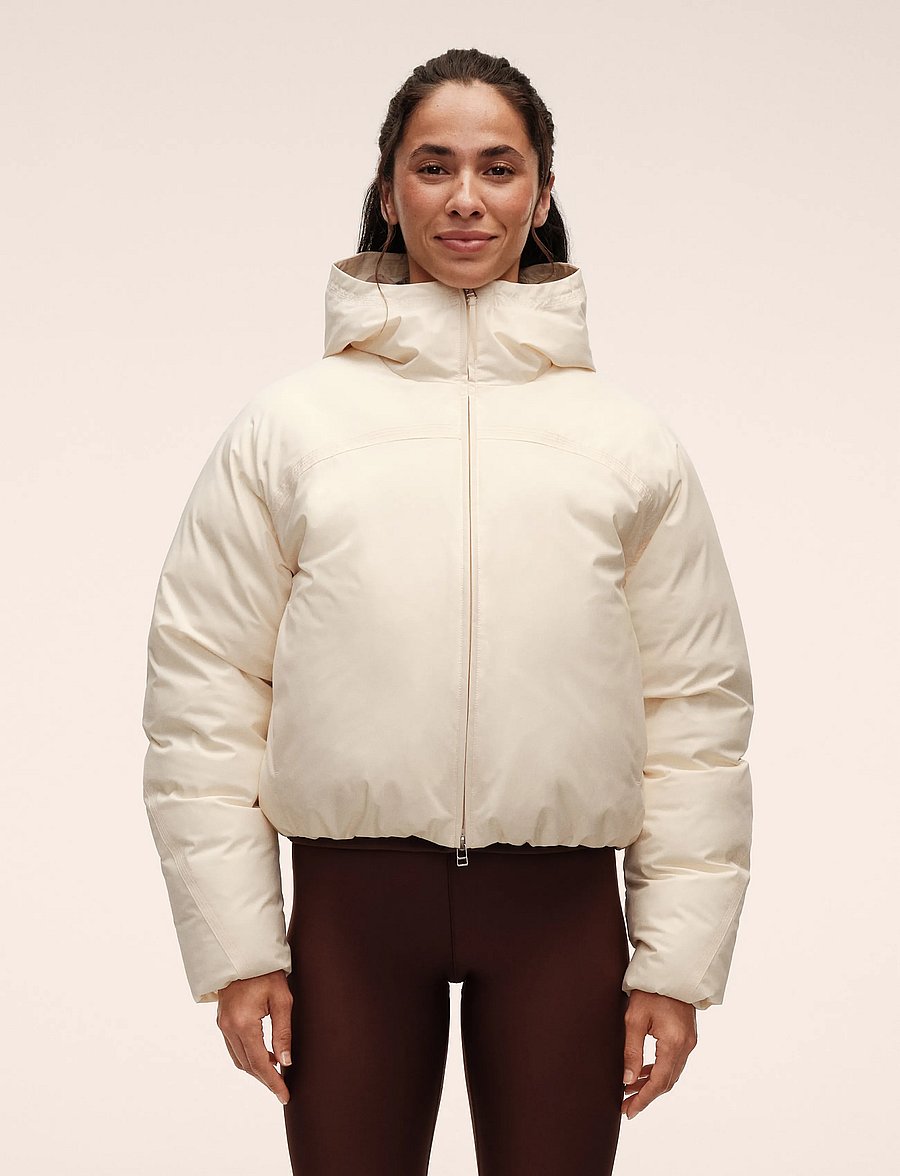 Casall - Haven Padded Short Jacket - trainingsjacken - cream - 0