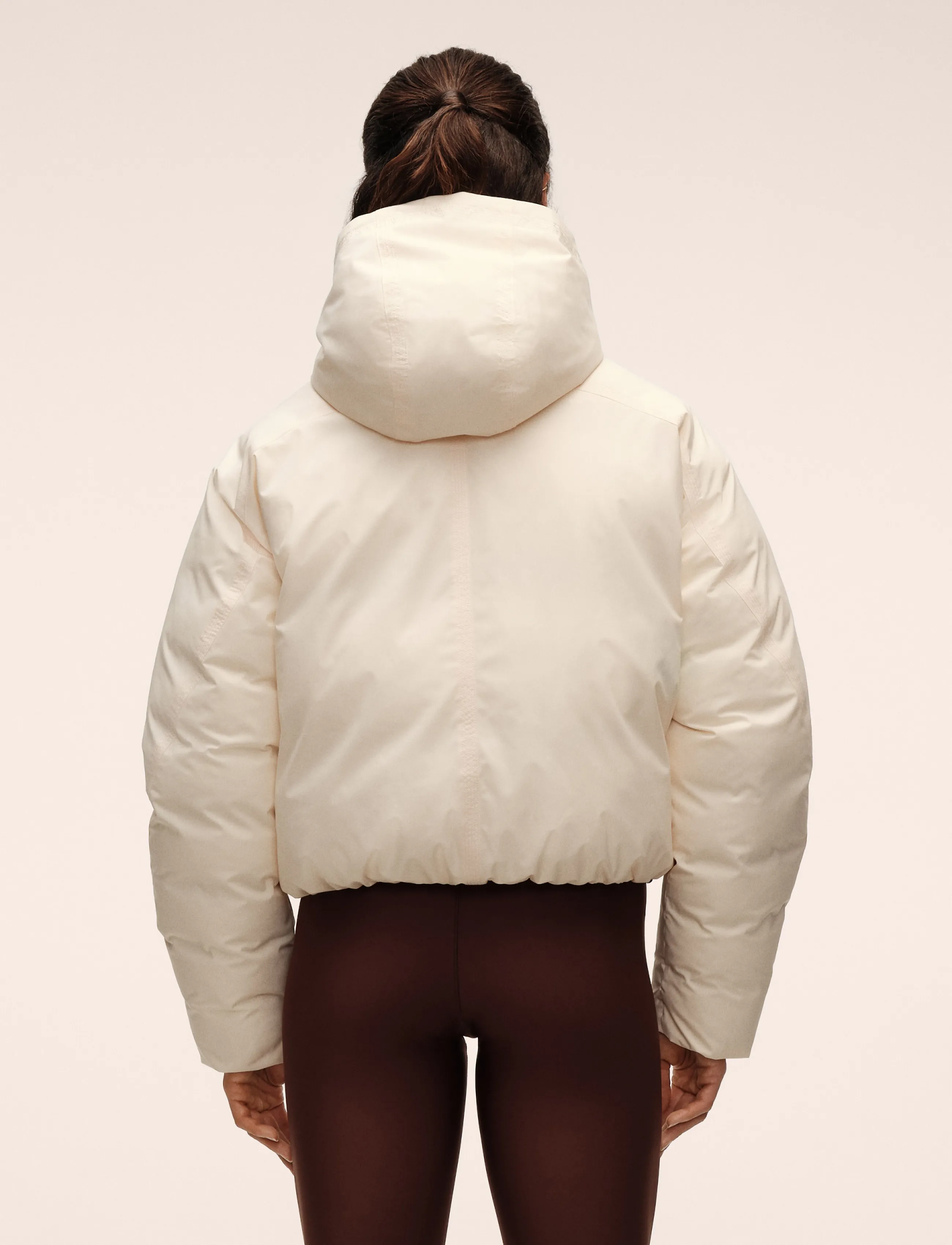 Casall - Haven Padded Short Jacket - herbstersparnisse - cream - 3