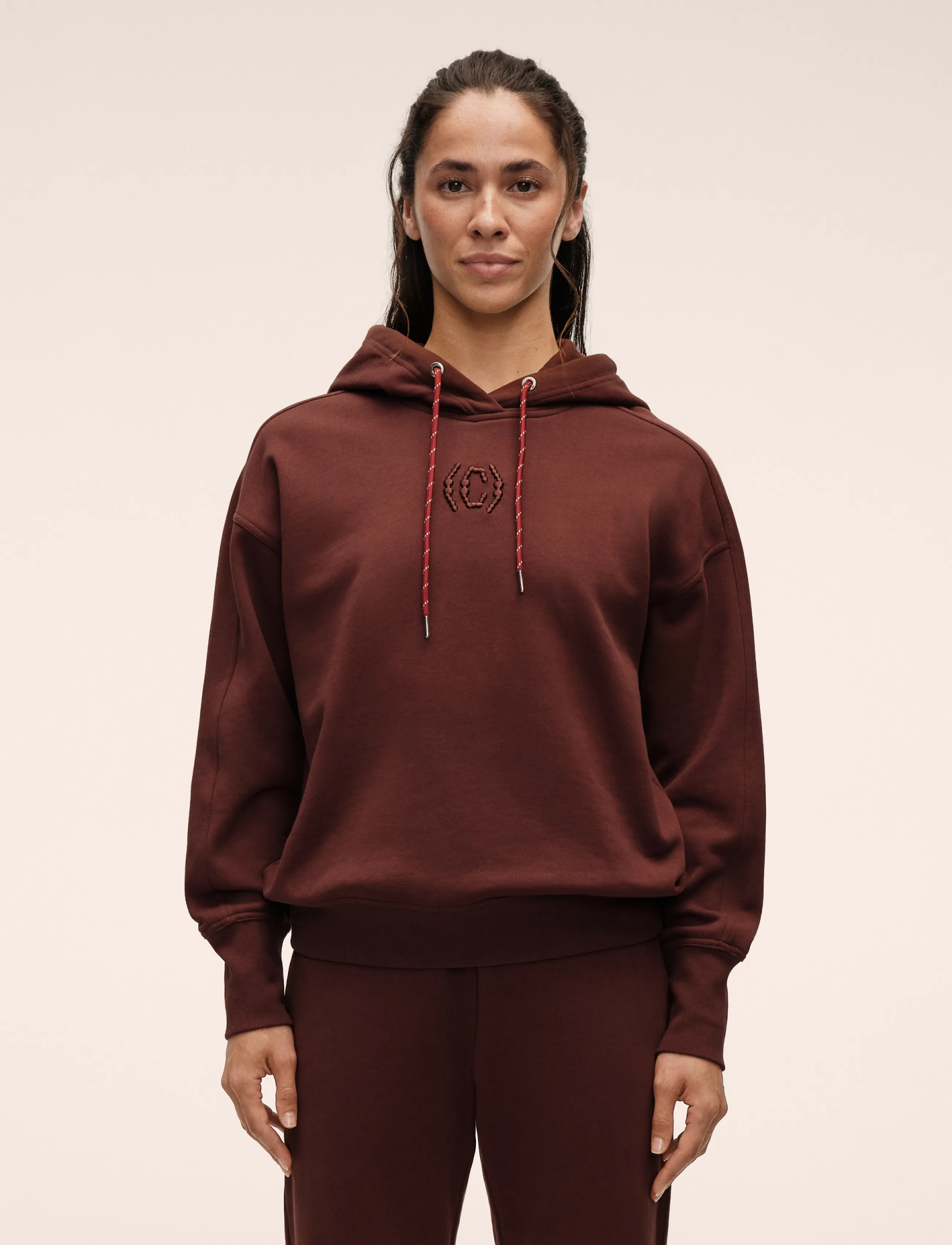 Casall Terry Relaxed Hoodie, XL, Brown, Sport Sweatshirts & Hoodies > Sport Hoodies, Dame