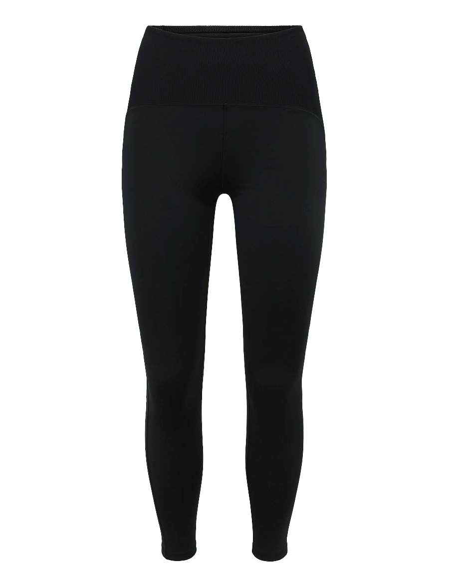 Casall - Brace Rib High Waist Tights - apatinės dalies rūbai - black - 1