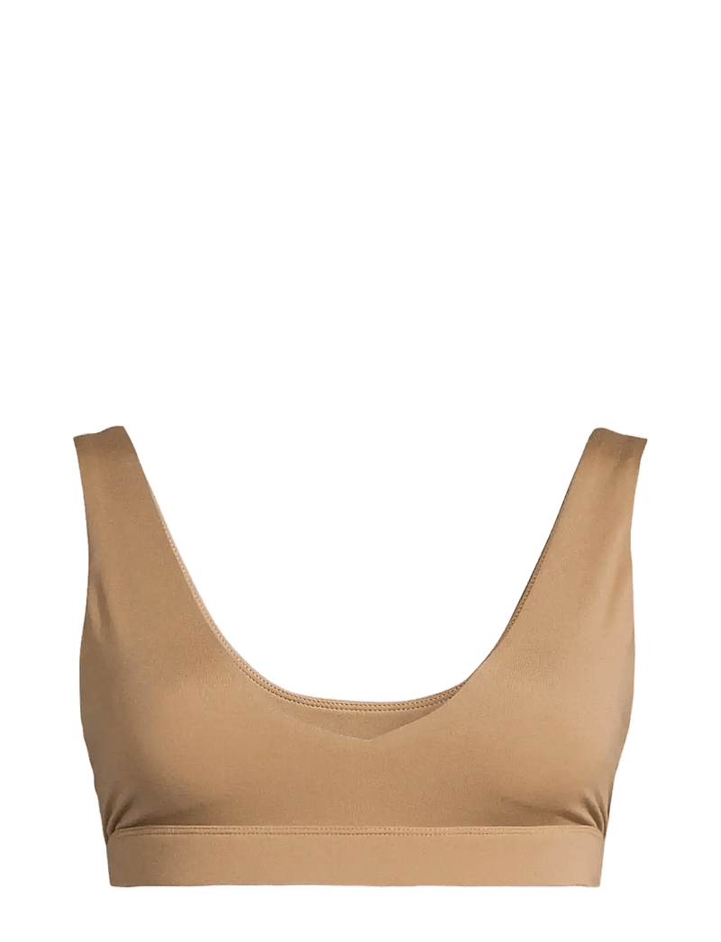 Casall - Soft Touch Padded Sports Bra - sport bh:ar - light khaki - 1