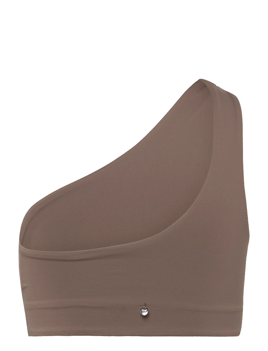 Casall - Twist Bikini Top - sportiga badkläder - warm khaki - 2