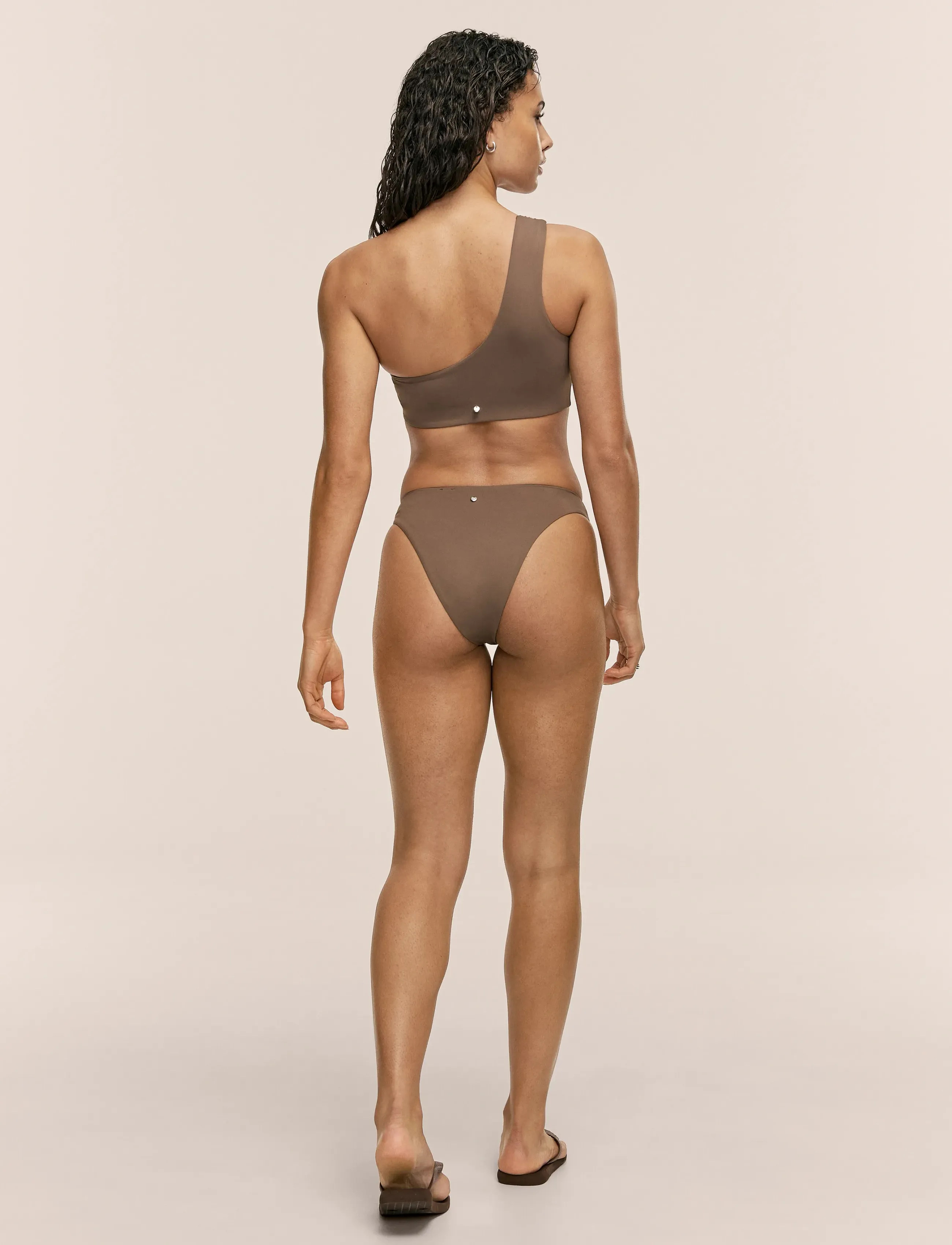Casall - Twist Bikini Breif - sportlikud ujumisriided - warm khaki - 3