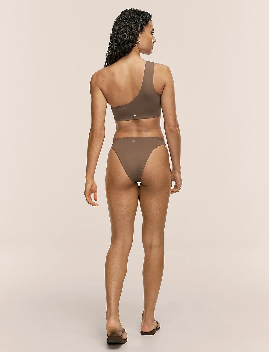 Casall - Twist Bikini Breif - sportlikud ujumisriided - warm khaki - 3