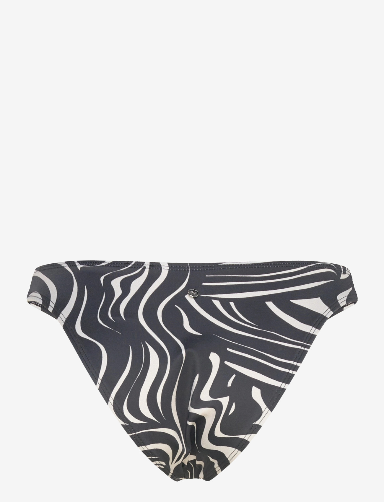 Casall - Swirl High Leg Bikini Bottom - sports swimwear - nuboho swirl - 2
