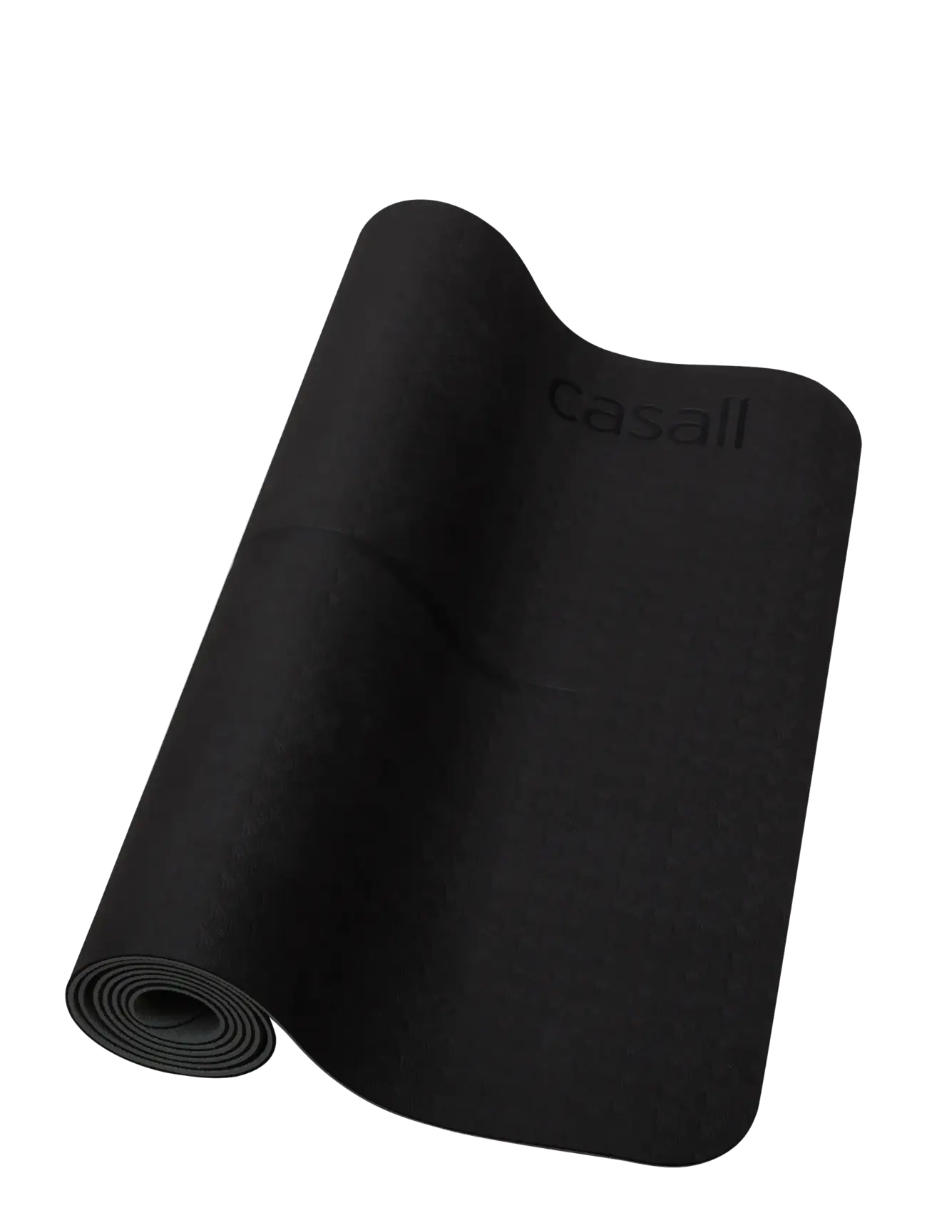 Casall Yoga Mat Position 4mm - Visa allt - BLACK/GREY / black