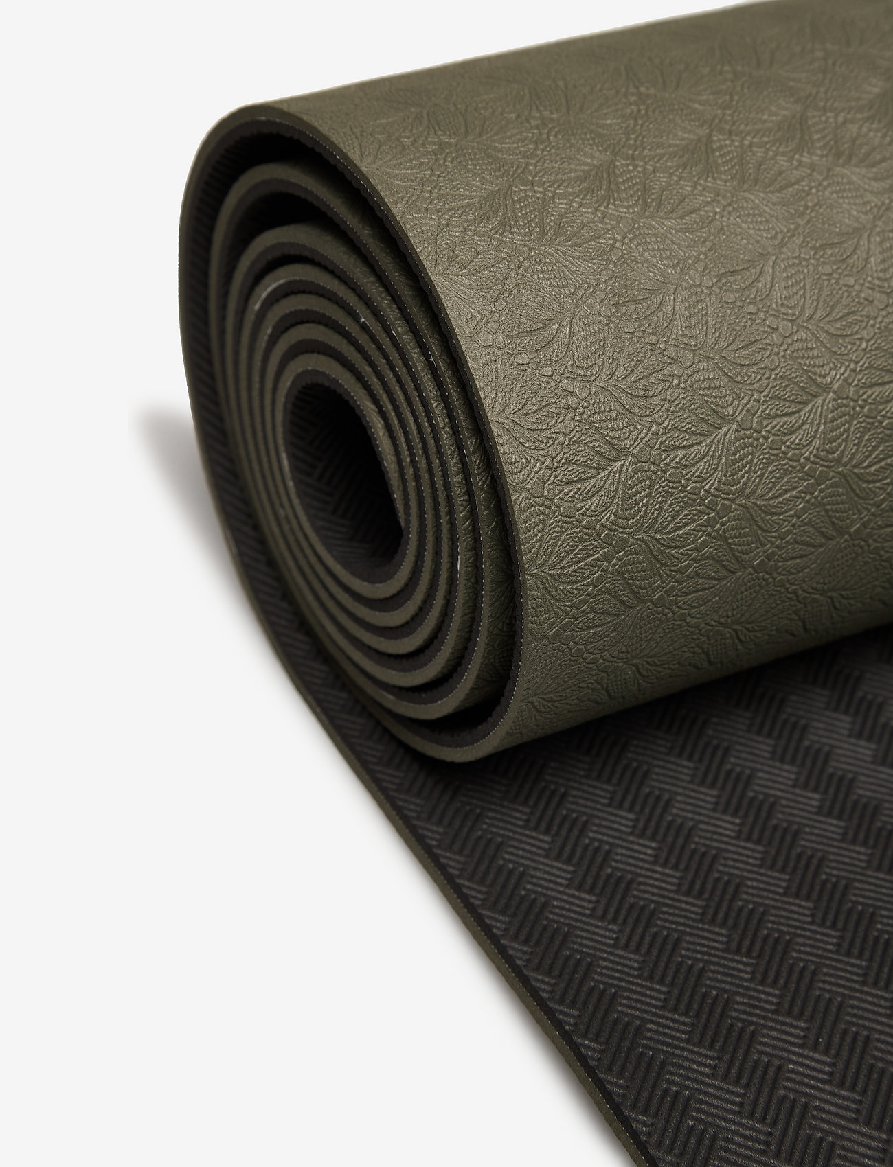 Casall - Yoga Mat Position 4mm - träningsmattor & accessoarer - forest green/black - 1