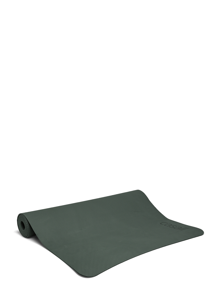 Casall - Yoga Mat Essential Balance 4mm - träningsmattor & accessoarer - dusty green - 0