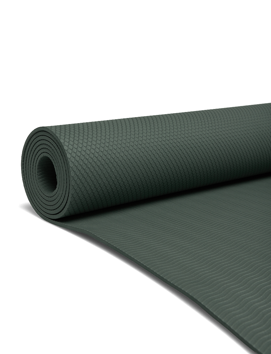 Casall - Yoga Mat Essential Balance 4mm - träningsmattor & accessoarer - dusty green - 1