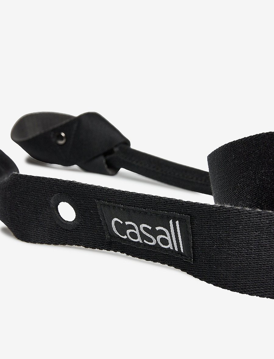 Casall - Yoga mat Solid Carry strap - black/grey - 1