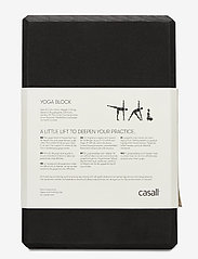 Casall - Yoga block - klocki i taśmy do jogi - black/white - 2