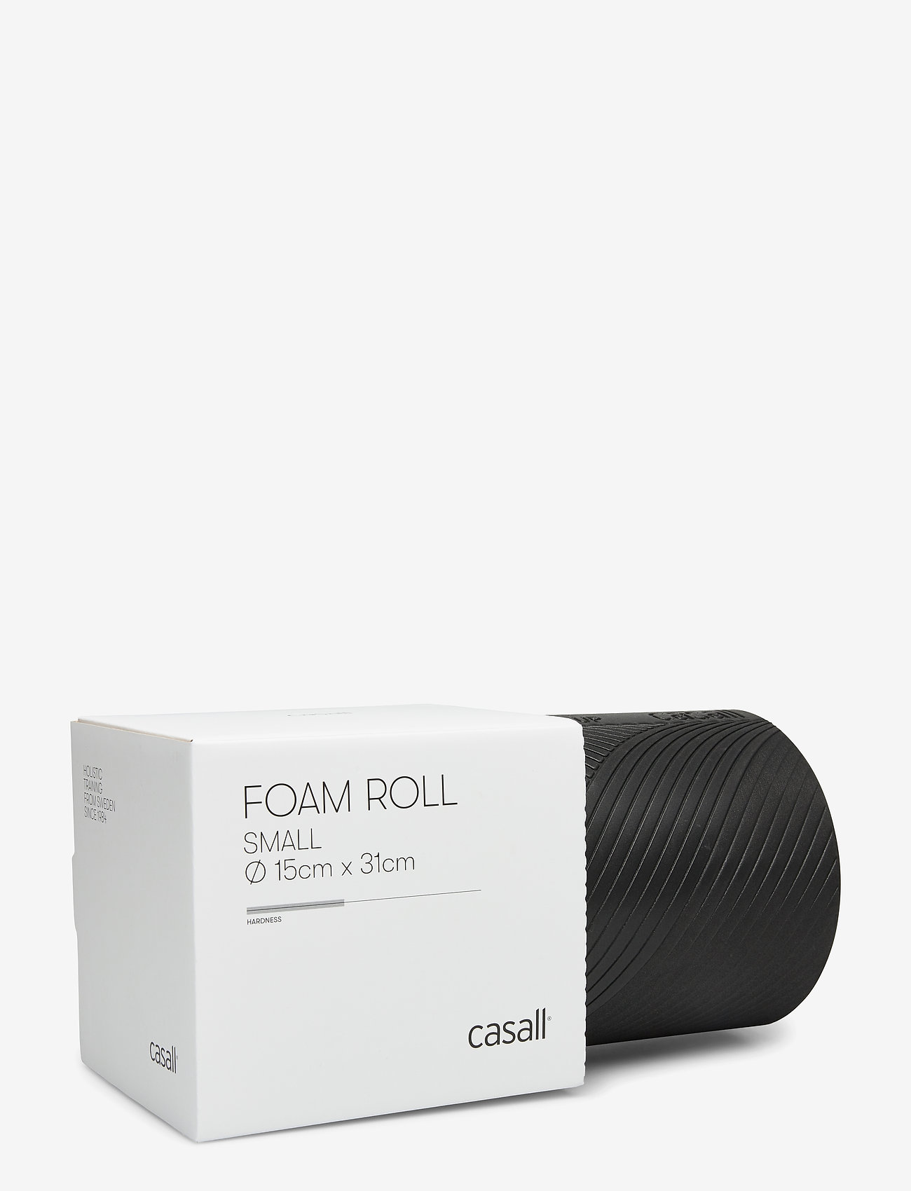 Casall - Massage Foam Roller Small - schaumstoffrollen & massagebälle - black - 0