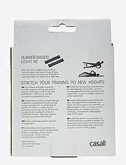 Casall - Rubber band light 2pcs - vastuskuminauhat - light grey - 1