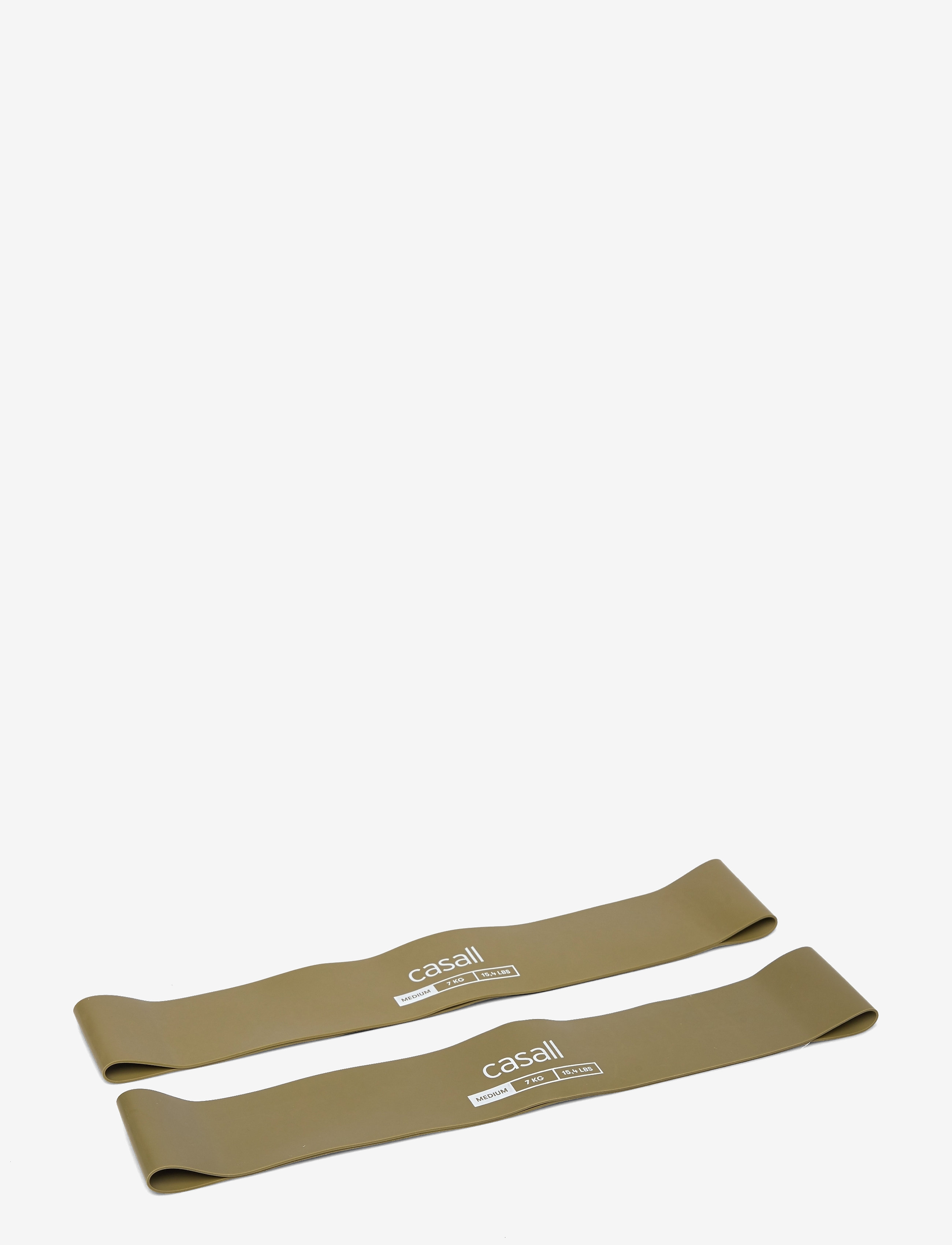 Casall Rubber Band Medium 2Pcs, One Size, Workout Equipment, Grün - Resistance Bands, Frauen