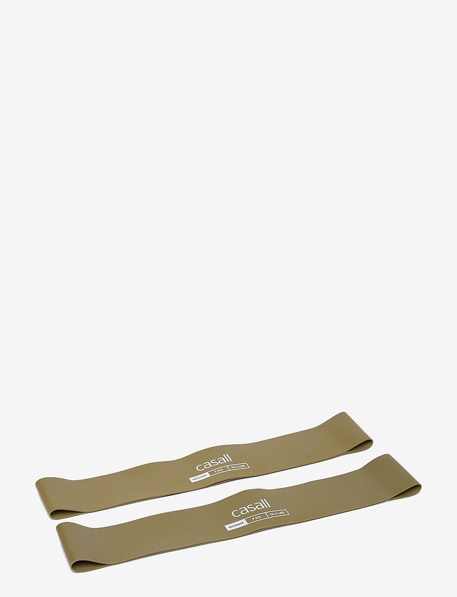 Casall - Rubber band Medium 2pcs - viðnámsbönd - medium green - 0