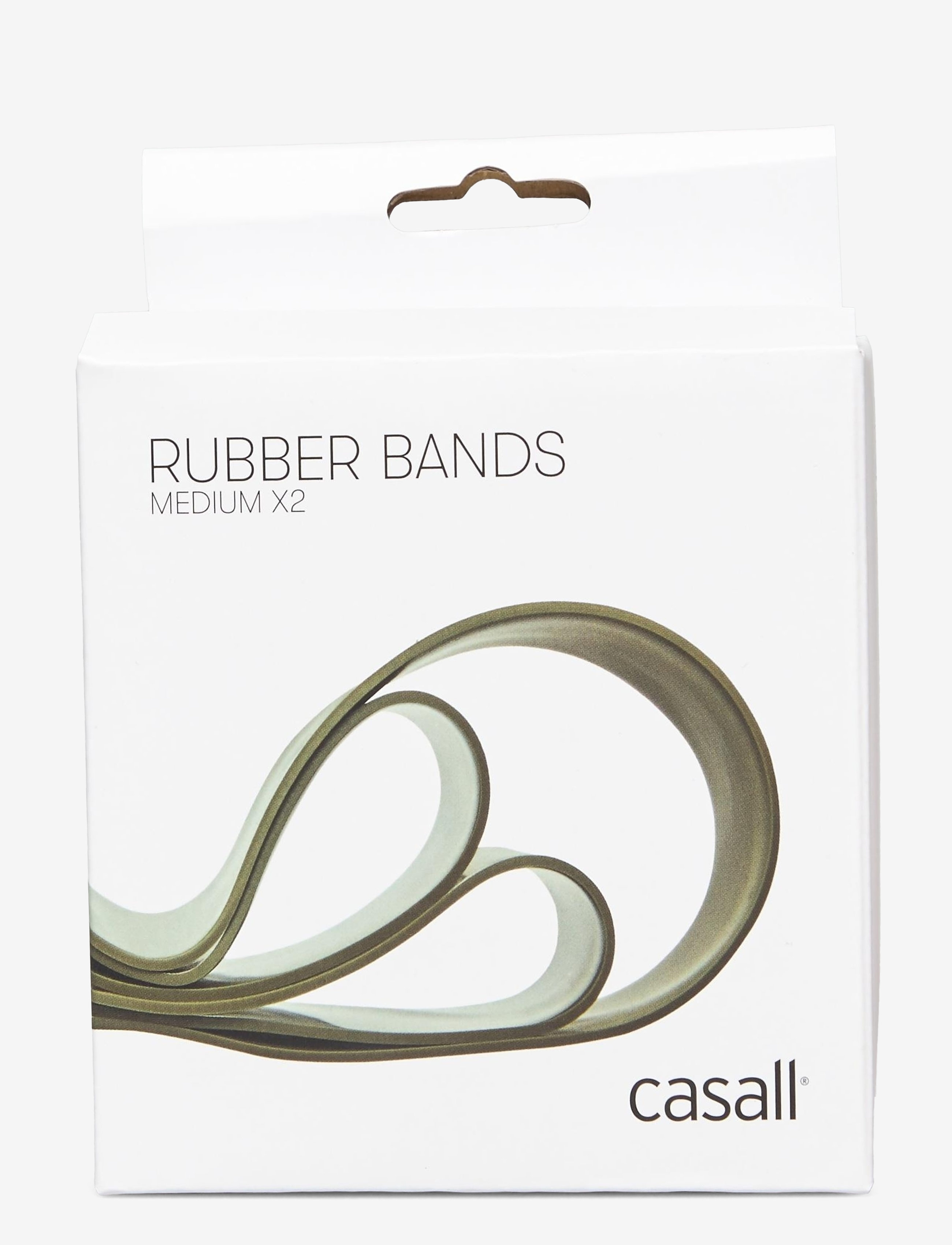 Casall - Rubber band Medium 2pcs - motståndsband - medium green - 1