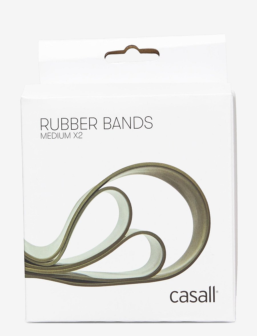 Casall - Rubber band Medium 2pcs - viðnámsbönd - medium green - 1