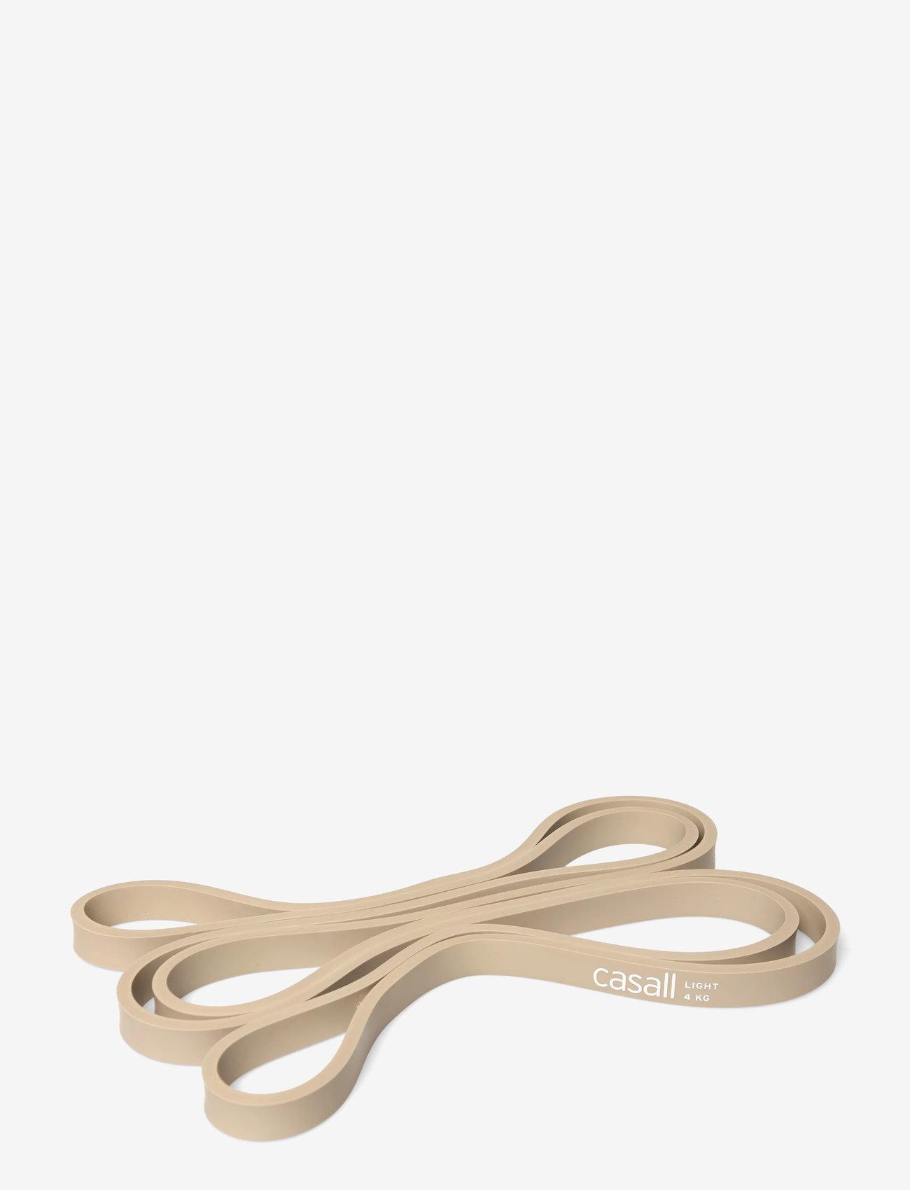 Casall - Long Rubber Band Light - motståndsband - warm grey - 0
