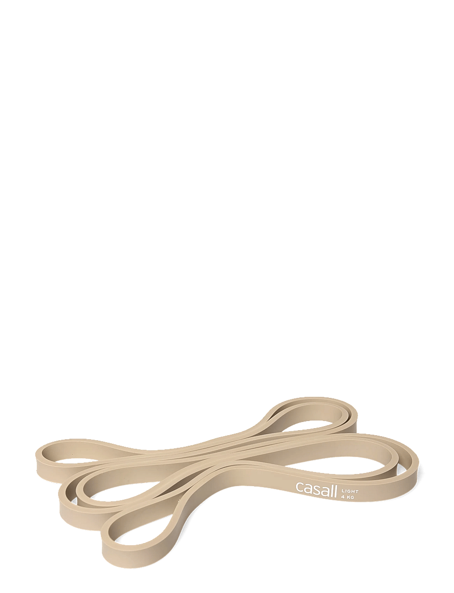 Casall - Long Rubber Band Light - pretestības joslas - warm grey - 0
