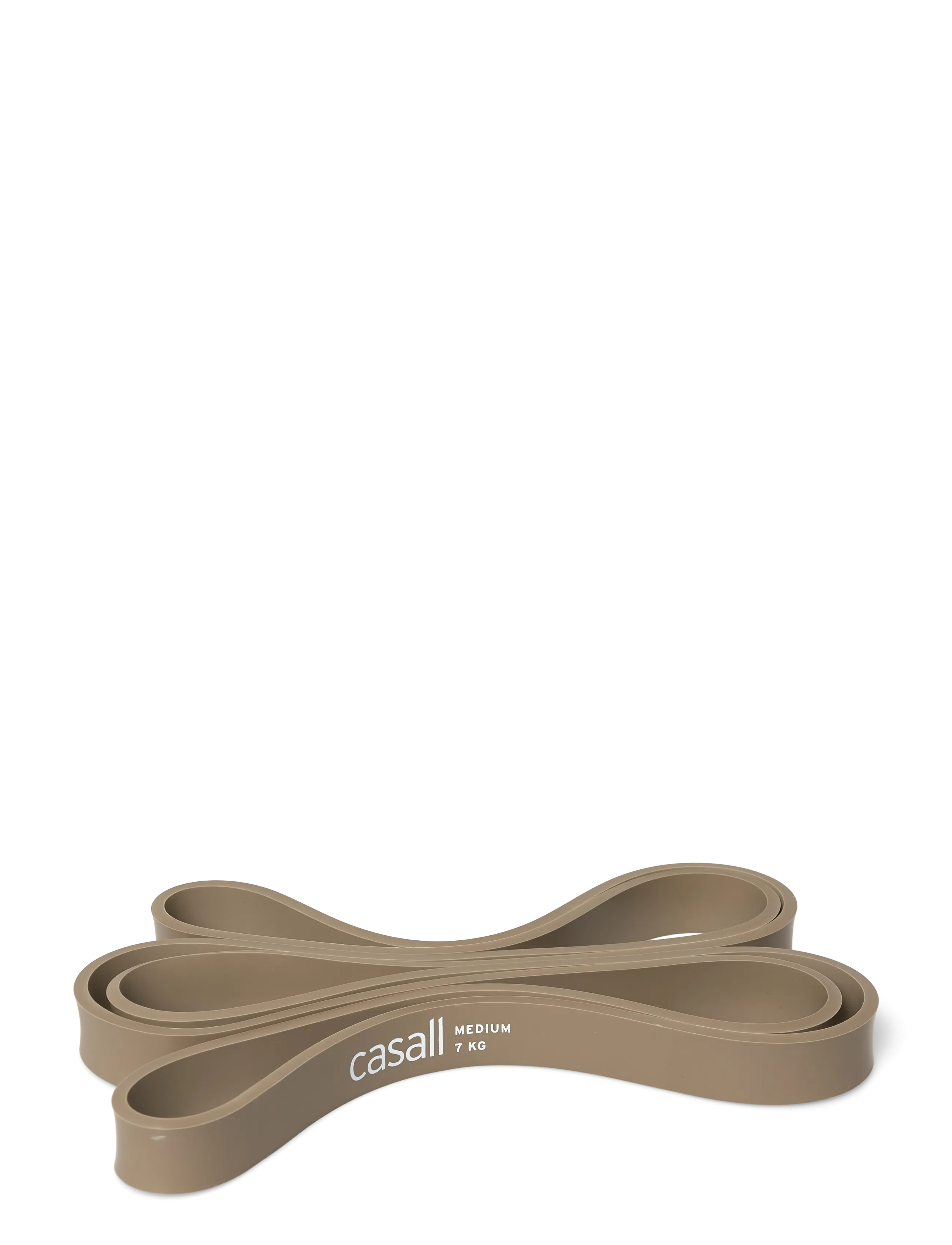 Casall Long Rubber Band Medium, One Size, Workout Equipment, Beige - Resistance Bands, Frauen