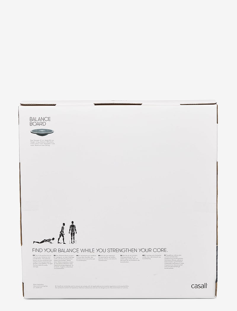 Casall - Balance Board II - träningsutrustning för hemmet - black - 2