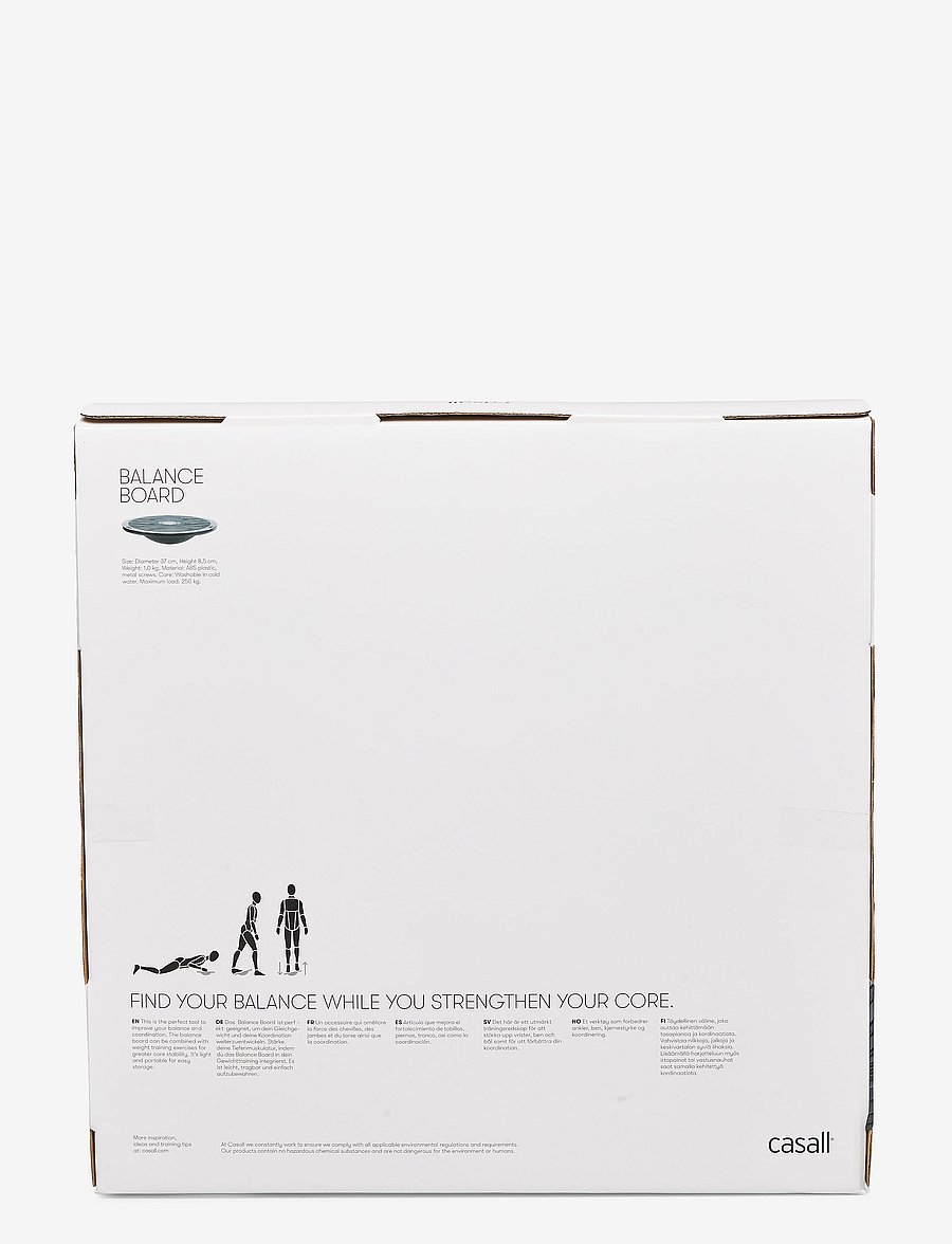 Casall - Balance Board II - fitness-ausrüstung für zuhause - black - 2