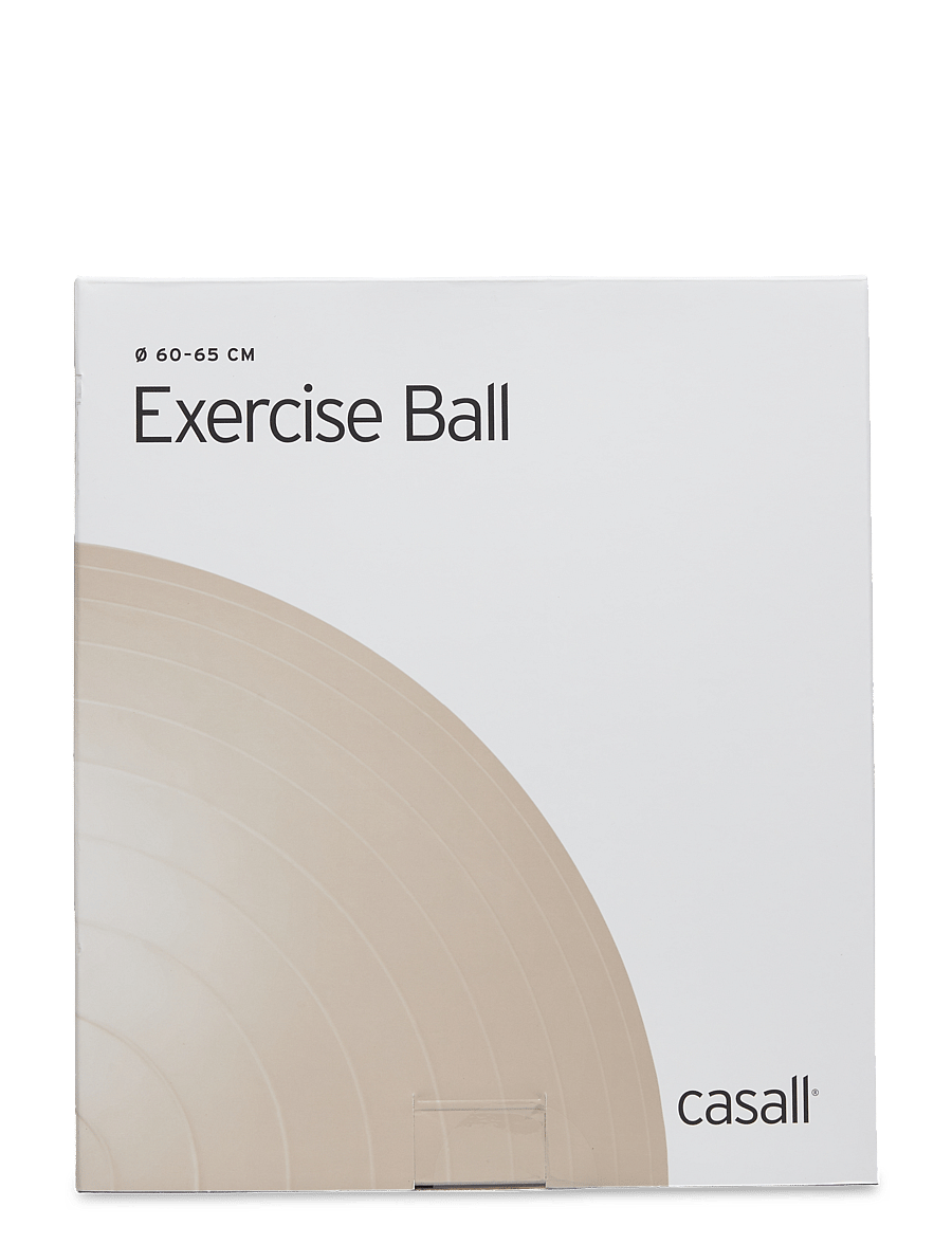 Casall - Exercise Ball 60-65cm - Équipement pour s'entraîner à la maison - light cashmere - 1