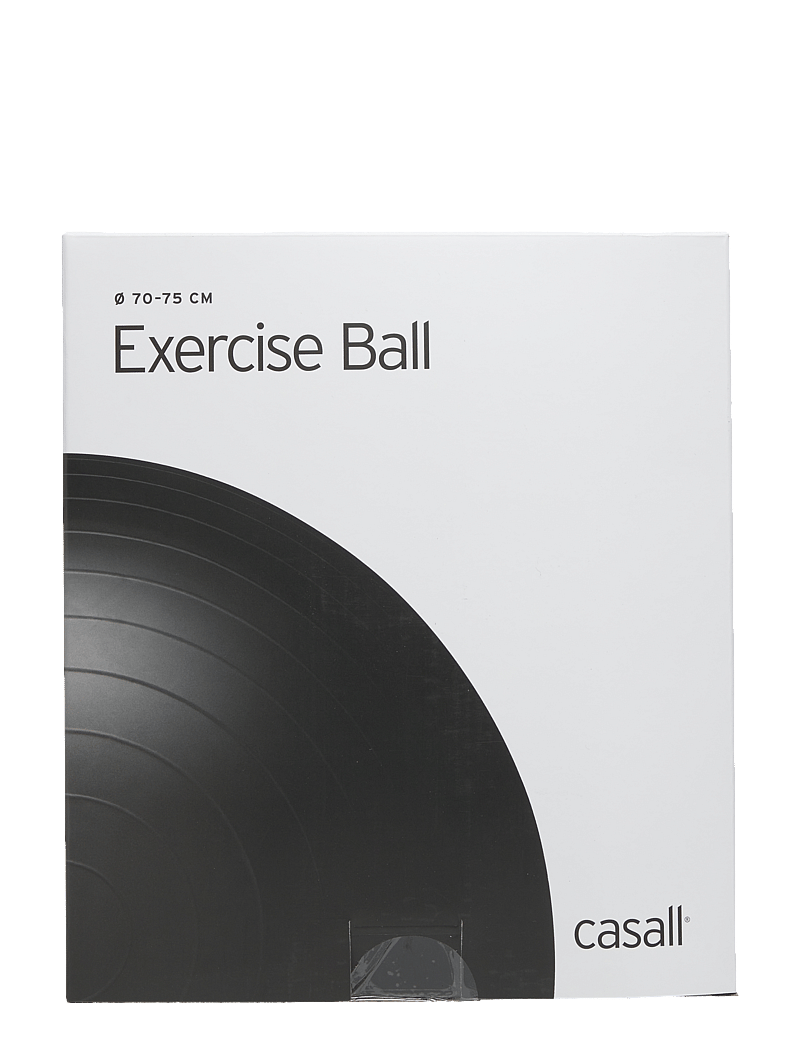 Casall - Exercise Ball 70-75cm - träningsutrustning för hemmet - black - 0