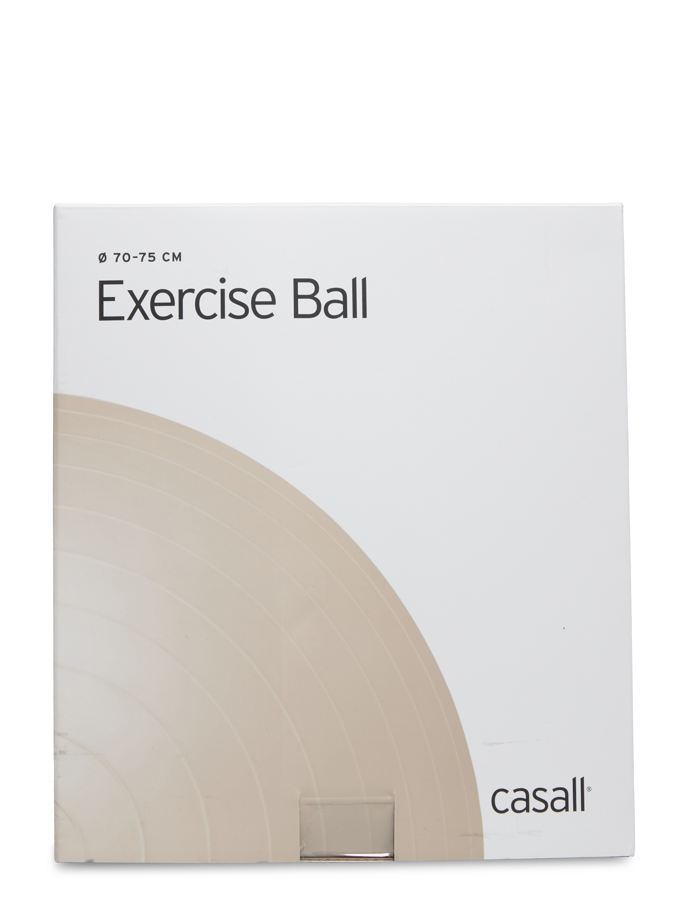 CASALL Exercise Ball 70-75Cm Beige - One Size - Damen