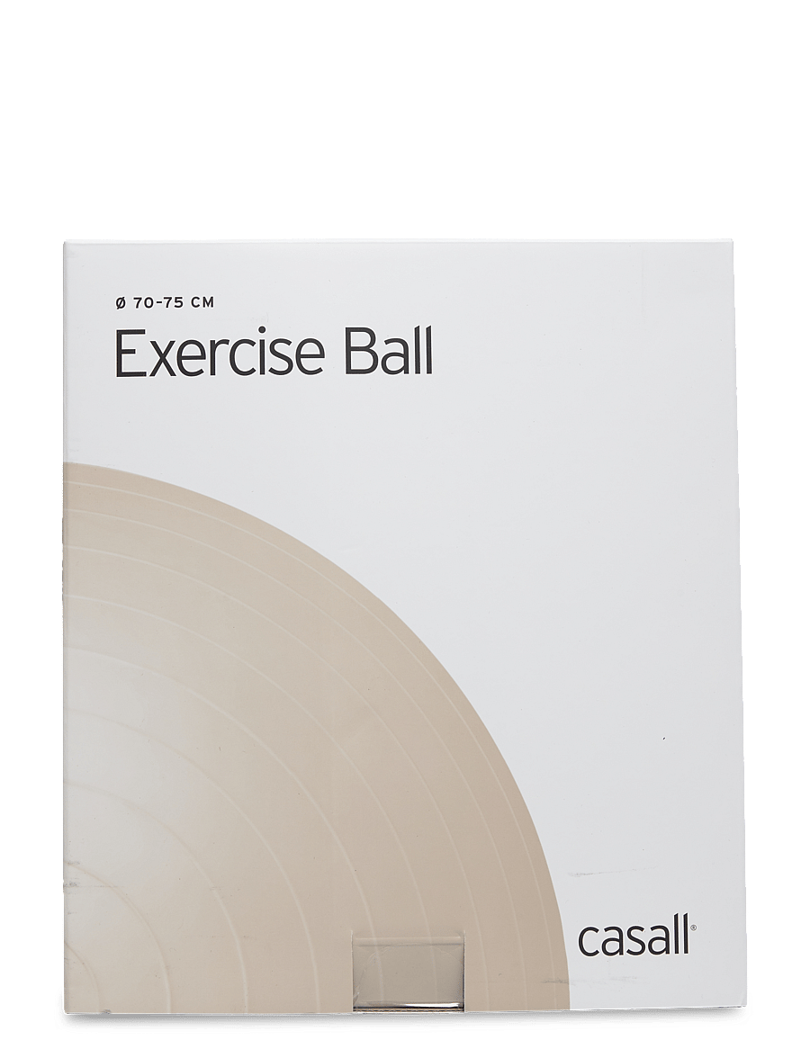 Casall - Exercise Ball 70-75cm - fitness-ausrüstung für zuhause - light cashmere - 1