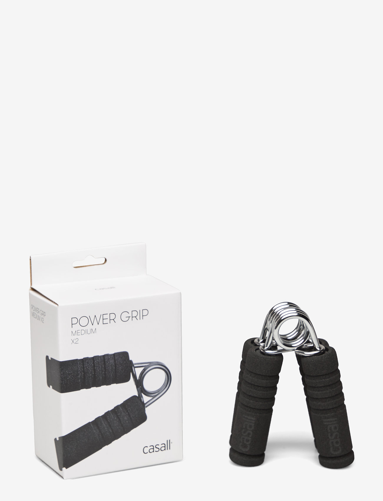 Casall - Power Grip Medium - home workout equipment - black - 0