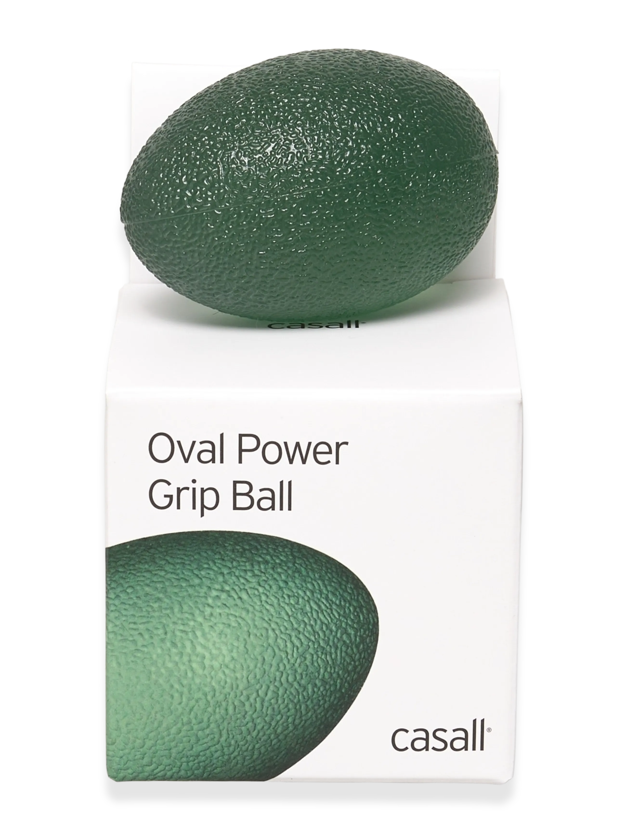 Casall Oval Power Grip Ball, Oval Power Grip Bold, Grøn, Str: ONE SIZE