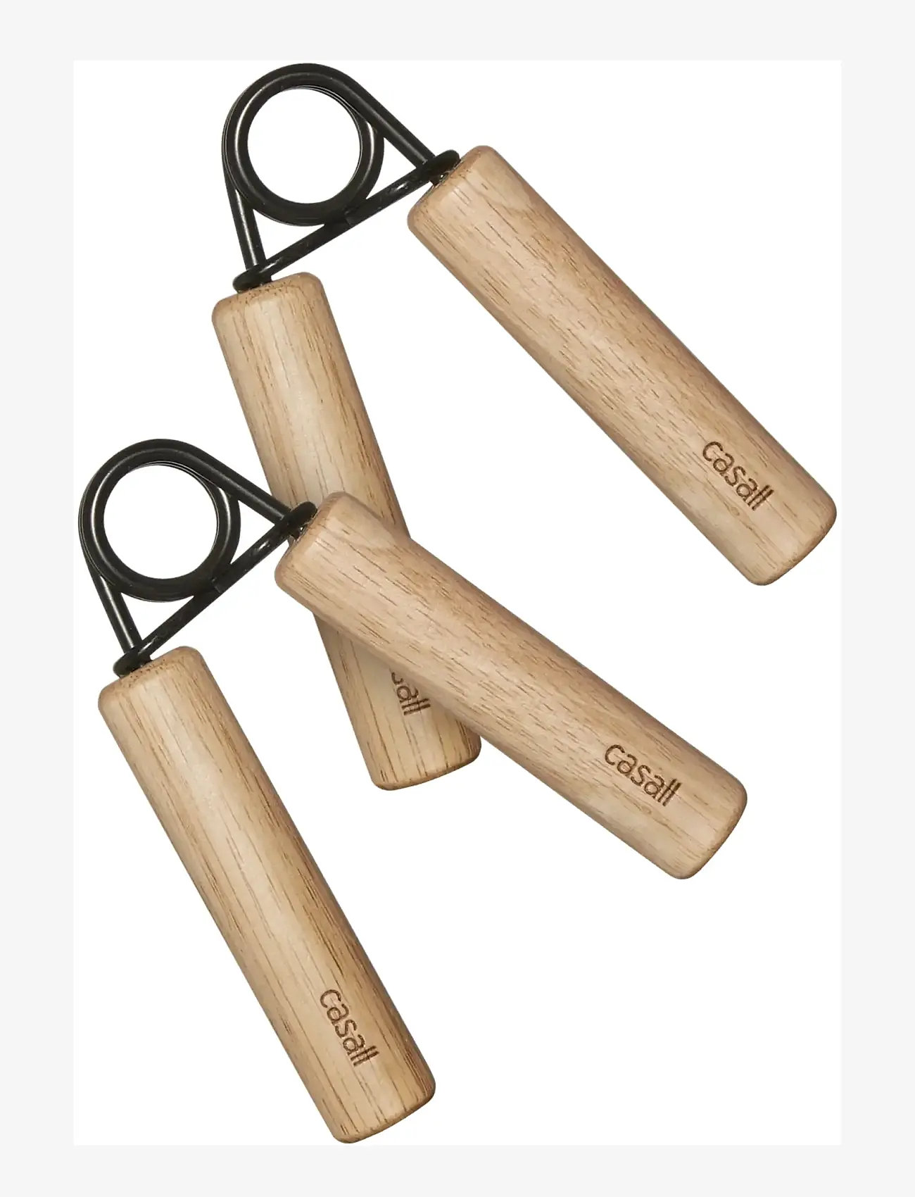 Casall - Wood Power Grip Medium - träningsutrustning för hemmet - natural wood /black - 0