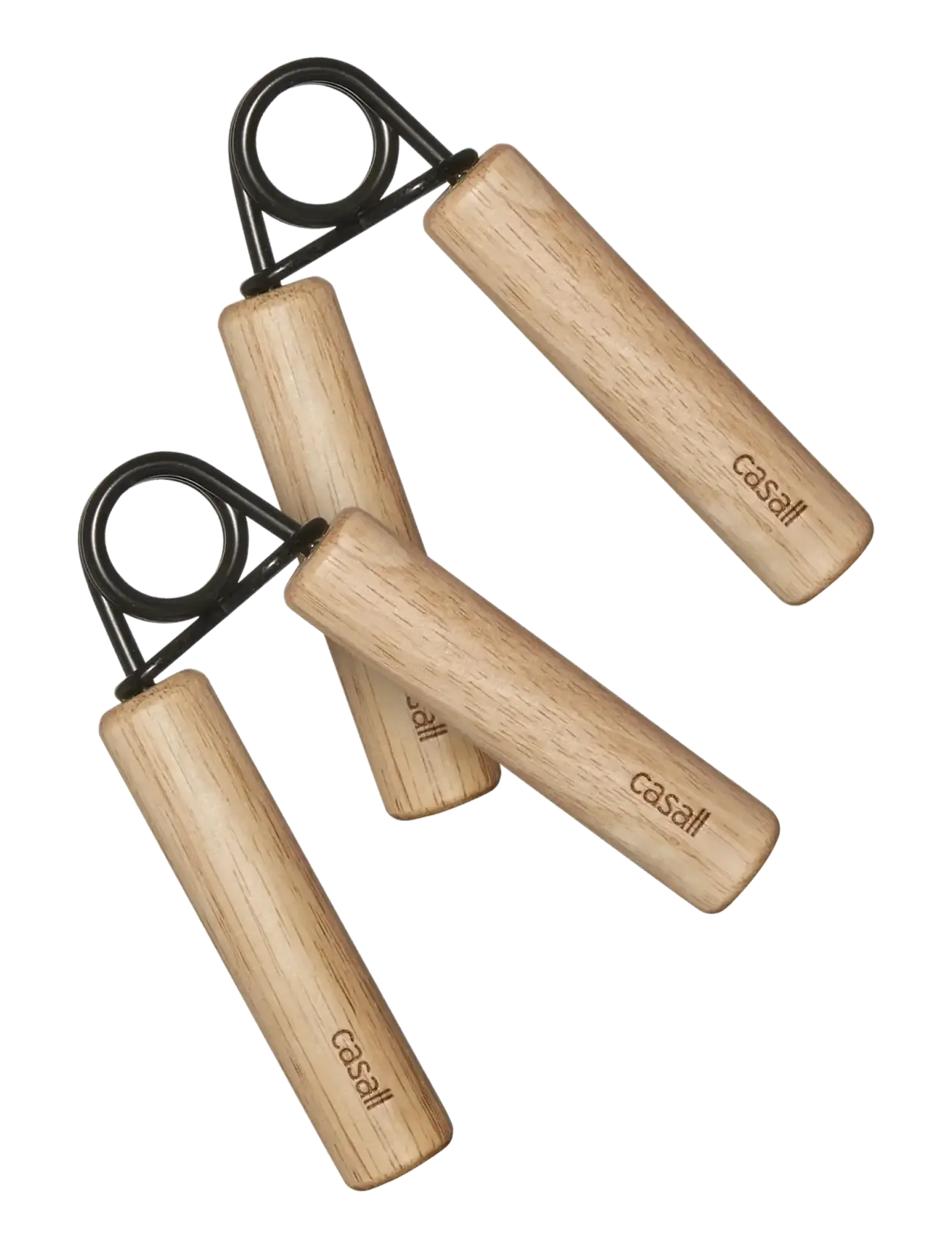 Casall Wood Power Grip Medium - Ausrüstung - NATURAL WOOD /BLACK / brown