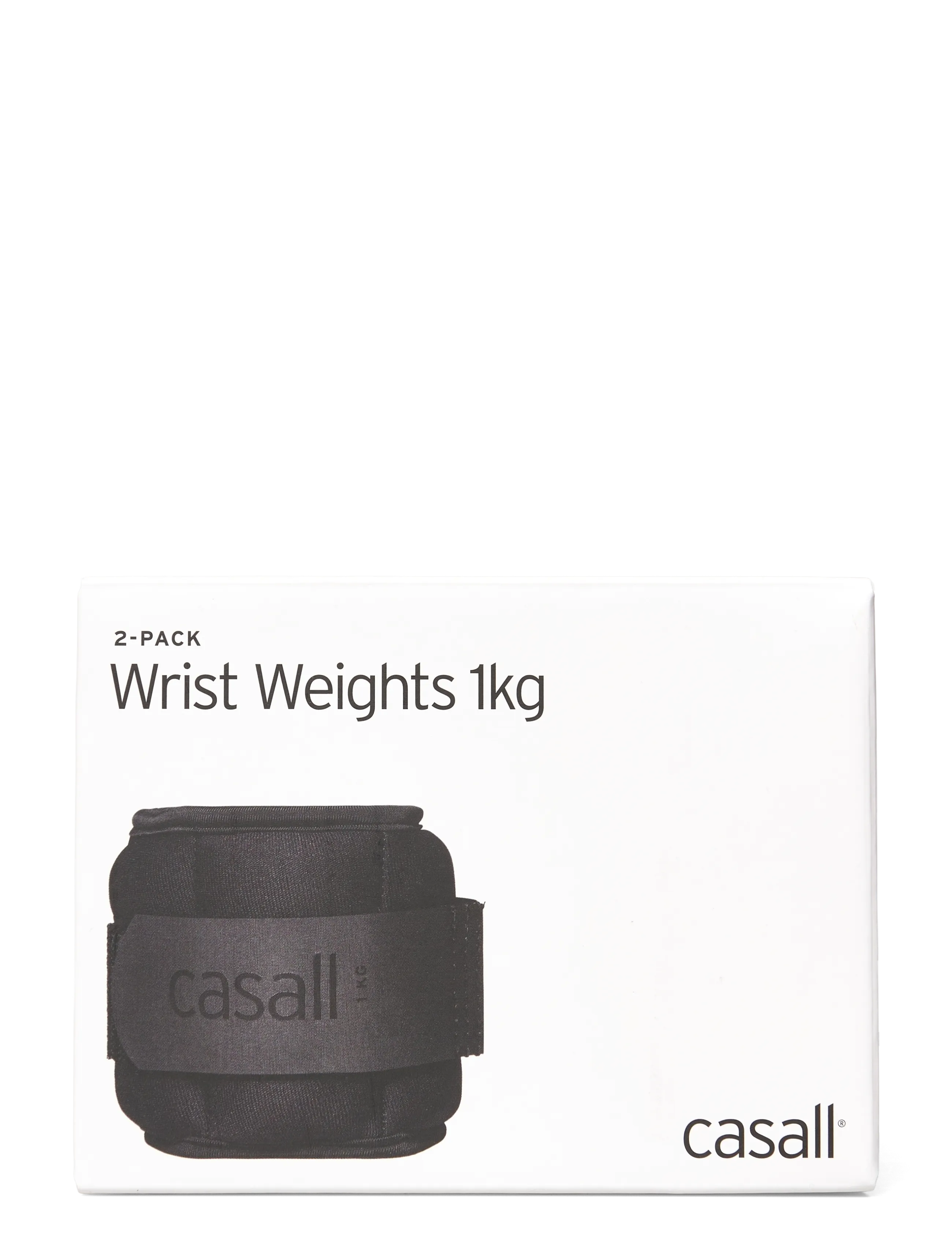 Casall - Wrist Weights 2x1kg - black - 1