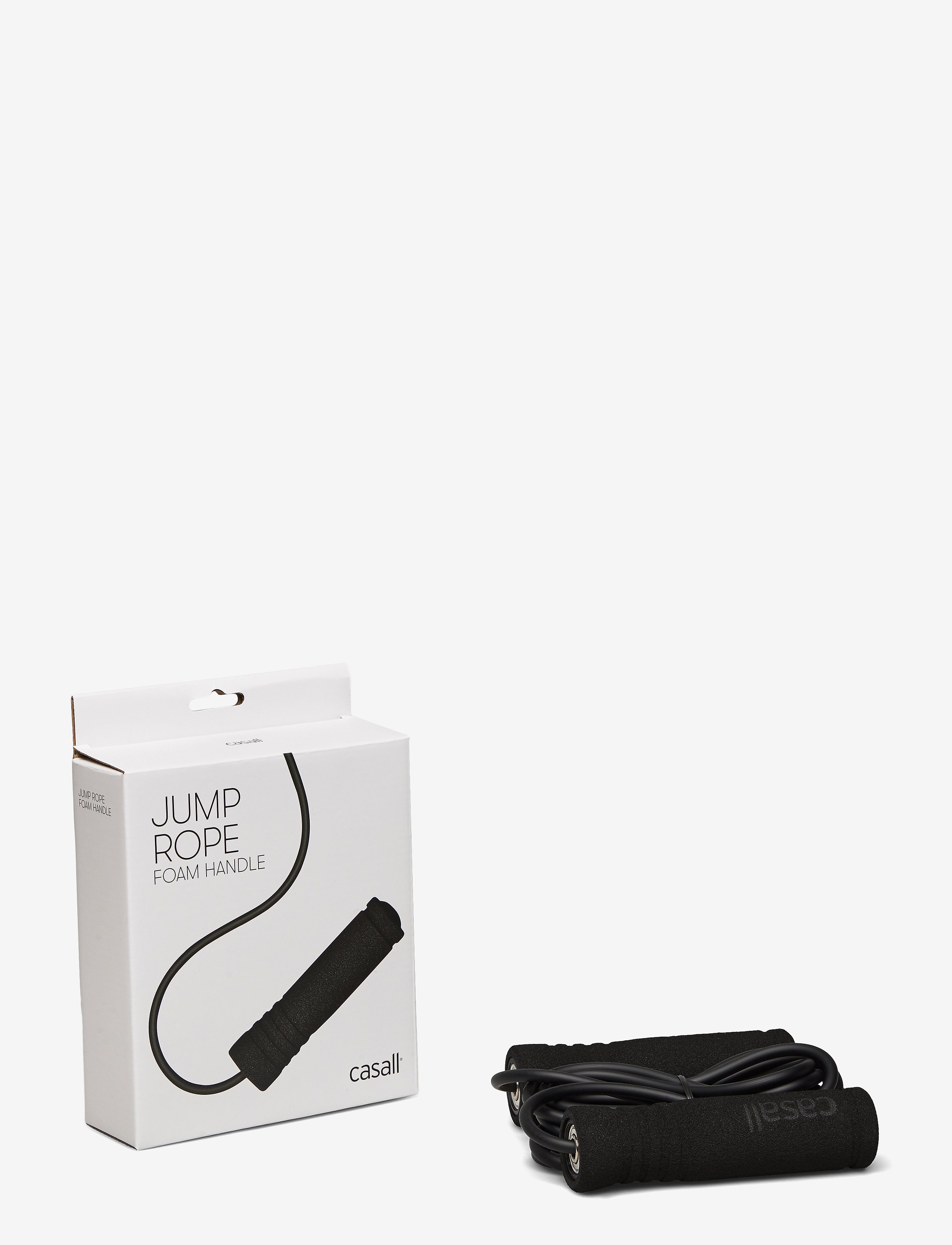 Jump Rope Foam Handle - BLACK