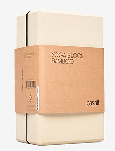 Yoga block bamboo, Casall